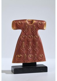 Resim Kaftan Heykeli Bordo 