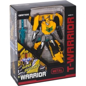 Resim AlaNova Alano LJ1651 Metal Gövdeli Dönüşebilen Robot -Gepettoys VA74 