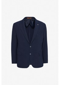 Resim Altınyıldız Classıcs Erkek Lacı Regular Fit Normal Kesim Kırlangıç Yaka Gofre Desenli Kapak Cepli Blazer Ceket 