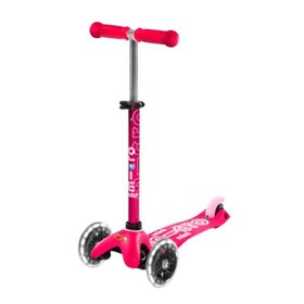 Resim Micro Mini Deluxe Led Pink Unisex Çocuk Pembe Scooter 