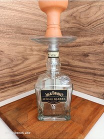 Resim shishacraft Özel Tasarım Jack Daniel's Nargile Seti Single Hediyelik 