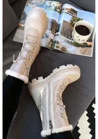 Resim Bej Kadın Bot & Bootie K02179144767 Bej 