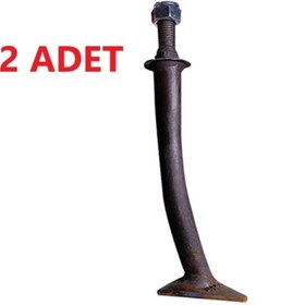 Resim TarımGaraj Pabuçlu Fiber Somunlu Kürüm Tırmık Dişi-2 Adet 
