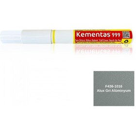 Resim Tam Örtücü Rötuş Kalemleri F436-1016 Alux Gri Alüminyum Tam Örtücü Kalemi-13047 