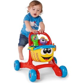 Resim Chicco Mutlu Alışveriş İlk Adımlar Yürüteci 4'ü Bir Arada İngilizce Türkçe Aktiviteli 