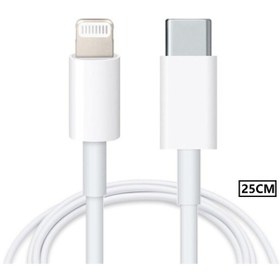 Resim 4725 Lightning To Usb Type C 20w Hızlı Şarj Apple Uyumlu iPhone Data Kablosu 0.25m 