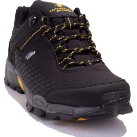 Resim Lumberjack Flakebb Siyah Ortopedik Outdoor Waterproof Erkek Spor Ayakkabı 