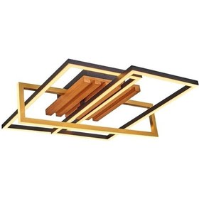 Resim Özcan Aydınlatma 1420-2 Plafonyer Meşe Meşe 