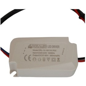 Resim 12-18X1W 350Ma 37-63V Power Led Driver IP20 Power Led Sürücü 