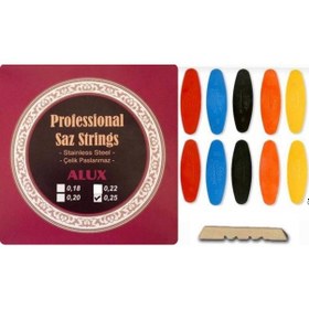 Resim Alux 0.25 Paslanmaz Çelik Divan Bağlama Takım Teli 