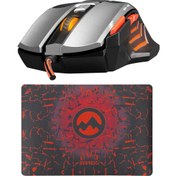 Resim Everest Sgm-x7 Pro 7200dpi Gaming Oyuncu Mouse + Mouse Pad Hediyeli 