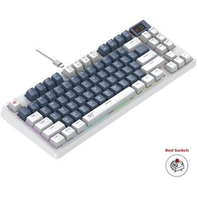 Resim Havit Gamenote KB884L RGB Gaming Mekanik Klavye 