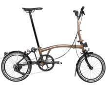 Resim BROMPTON P LINE EXPLORE M12L KATLANIR BİSİKLET BRONZE SKY 