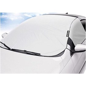 Resim Araç Oto Buzlanma Güneş Önleyici Araba Cam Üstü Kar Örtüsü Su Geç 