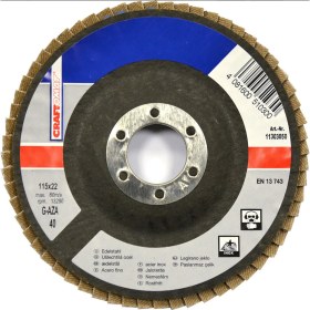 Resim Craftomat Taşlama Taşı K60 115 mm Unıversal Açık Mavi Fıber 