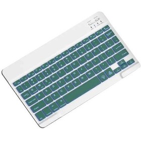 Resim Uyumlu 10 İnç Arkadan Aydınlatmalı Klavye Bluetooth Taşınabilir Mini Sessiz Klavye E S1740 Ratetime Diğer 