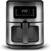 Resim Karaca Multifry Inox Xxl 6.5 Litre Dijital Cam Pencereli Airfryer 