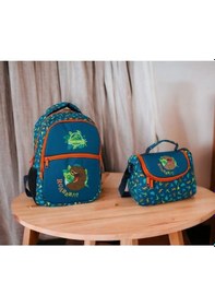 Resim Jurassıc World Okul Çantası Ve Beslenme Çantası Çok Renkli 