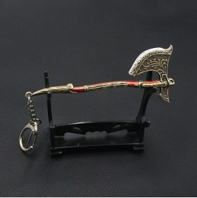 Resim new fly God Of War Gow Ragnarok Kratos Leviathan Balta Anahtarlık Metal Playstation Ps 5 