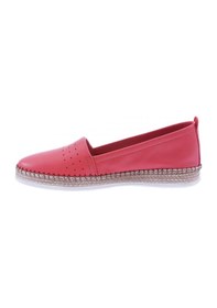 Resim Dgn P25-22y P25-1512-R0766 Soft Anatomic Footwear Deri Kadın Ayakkabı Kırmızı 