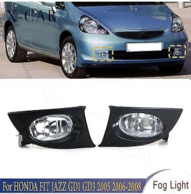 Resim X-car Sol / Sağ Ön Tampon Sis Lambası Sis Lambası Honda Fit Jazz Gd1 Gd3 2005 2006 2007 2008 33950-saa-h11 Sol 