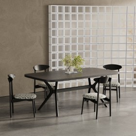 Resim Bosco Pergel Ahşap Mutfak Masası 90x160 - Natural 