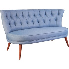 Resim Ze10 Design Richland Loveseat Ikili Kanape Indigo Mavi 