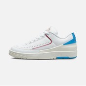 Resim Nike Air Jordan 2 Retro Low Kadın Spor Ayakkabı (Dar Kalıp 1 Beden Büyük Alınız 