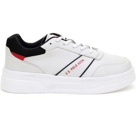 Resim U.S. Polo Assn. Kadın Beyaz Spor Ayakkabı 50306257-VR013 