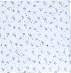 Resim Gezenbebe Hero Müslin Bebek Battaniye 120x120 Mavi 