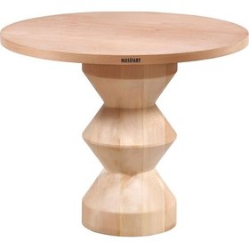 Resim Masifart Alga 90 Lık Elmas Masa Cilasız Ham Ham 