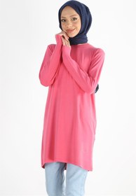 Resim Plistre 1058_basic Tesettür Tunik 