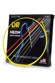 Resim Hype Store I-DEF NEON Elektro Gitar Telleri NMCE-9/46 Siyah 