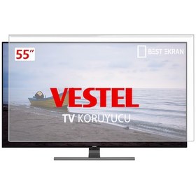 Resim Bestekran Vestel Uyumlu 55UB9100S TV EKRAN KORUYUCU - Vestel Uyumlu 55" inç 139 cm Ekran Koruyucu 