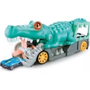 Resim Denisam Catapult Araba Fırlatıcı Sesli Timsah 