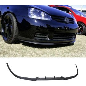 Resim MKG Vw Golf Mk5 Ön Lip Mat Siyah Ön Tampon Lip 