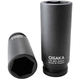 Resim Osaka 1/2 Altı Köşe Havalı Derin Lokma 20 Mm 