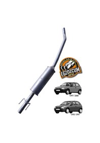 Resim Opel Corsa B Orta Ve Arka Susturucu Egzoz Eksoz Takımı 