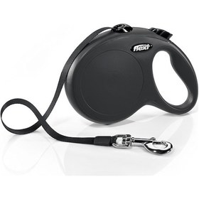 Resim Flexi Otomatik Tasma New Classic 5m Şerit L Siyah 