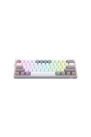 Resim eryvon REDRAGON K617 FIZZ RGB RED SWITCH MEKANİK OYUNCU KLAVYESİ BEYAZ/GRİ 