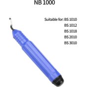 Resim Mingjin Shop 1 NB1000 Tarzı BS1010 El Çapak Kırpma Bıçağı Kazıyıcı NBNG1000 Bakır Boru Raybası Için Çapak Alma Kolu Aracı Parçaları B B Çapak Kazıyıcı (Yurt Dışından) 