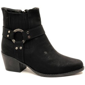 Resim Ayakdaş 2326 Western Kovboy Kadın Bot Siyah 