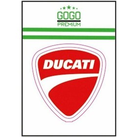 Resim Ducatı Damla Stıcker Çok Renkli 