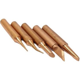 Resim Tt-Technic 937D Uyumlu Bakır Havya Uç Set 5Adet 