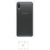 Resim Galaxy M10 Arka Yan Koruyucu Darbe Emici Poliüretan Film Amerika Üretimi 