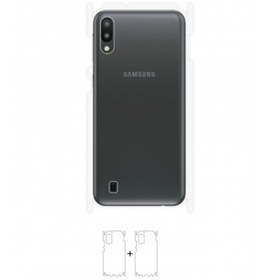 Resim Galaxy M10 Arka Yan Koruyucu Darbe Emici Poliüretan Film Amerika Üretimi 