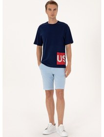 Resim U.s. Polo Assn. Erkek Açık Mavi Şort / Bermuda 50299183-vr003 Acık Mavı 