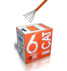 Resim Cat6 Kablo 8 Metre Turuncu Jaksız 