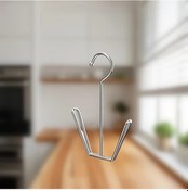 Resim Sunshine011 1 Adet Paslanmaz Çelik Rüzgara Dayanıklı U Şeklinde İç Ve Dış Mekan Ayakkabı Askısı 