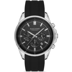 Resim Mascionni M.1.2157s.01 Erkek Kol Saati Siyah - Gümüş 